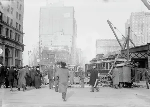 5th Ave. e Broadway, tra c1910 e c1915. Creatore: Bain News Service