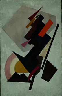 Nonrepresentational Oil Paintings Stampe: Abstracte composition. (Suprematism)