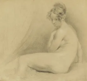 English Heritage Art Stampe: Academy Study, c1820. Creator: John Constable