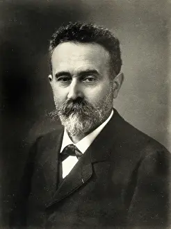Alphonse Bertillon Stampe: Alphonse Bertillon. Creator: Unknown