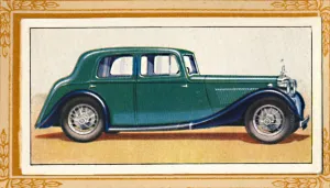 Alvis Silver Eagle Stampe: Alvis Silver Eagle Saloon, c1936