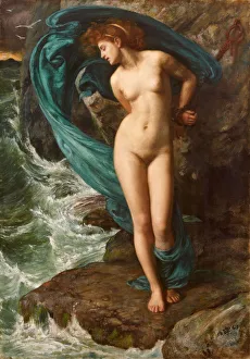 Nude Woman Painting Stampe: Andromeda