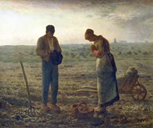 LAngelus, 1857-1859. Autore: Jean Francois Millet