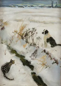 Finlandia Stampe: Gatto e Cane