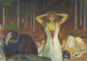Edvard Munch Norway Stampe: Ashes, 1925