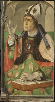 Saint Augustine Painting Stampe: Augustine of Hippo
