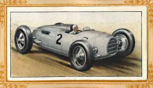 Motor Racing History Stampe: Auto-Union, c1936