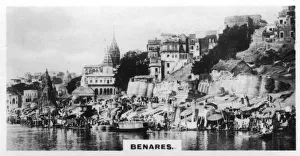 British Raj Images Stampe: Benares, India, c1925