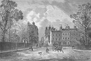 Victorian Era City Life Stampe: Berkeley Square, 1890