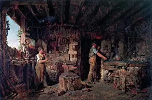 D Stampe: La Fucina del Fabbro, 1875-1886