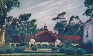 Balboa Park San Diego Stampe: The Botanical Building, c1935