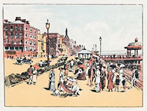 East Sussex Landscape Stampe: Brighton, c1910