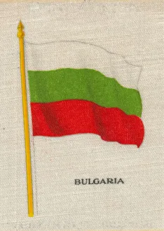 Bulgarian Flag Stampe: Bulgaria, c1910