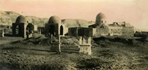 Cairo Architecture Stampe: Cairo: The Khalifa Tombs, c1918-c1939. Creator: Unknown
