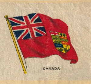 Canadian Flag Stampe: Canada, c1910