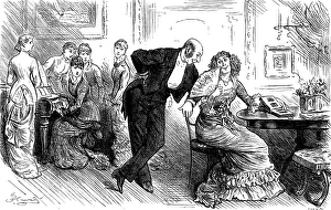 Joseph Swain Engraving Stampe: She had captivated a widower with five daughters... 1880. Creator: Joseph Swain
