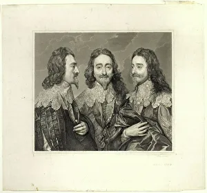 Charles I Portrait Stampe: Charles the First, n.d. Creator: William Sharp