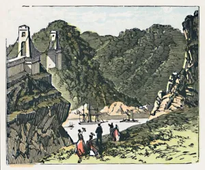 Clifton Suspension Bridge Image Stampe: Clifton, c1910
