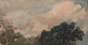 Studio delle Nuvole con Alberi; Studio di Nuvole e Alberi, 1821. Creatore: John Constable.