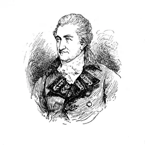 Charles Turner Engraving Stampe: Commodore Nathaniel Dance, 1902. Artist: Charles Turner