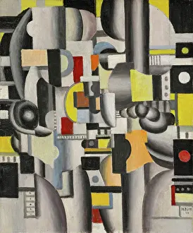 Pittura Stampe: Composizione, 1920. Autore: Leger, Fernand (1881-1955).