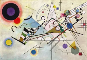 Wassily Kandinsky Biography Stampe: Composition 8, 1923