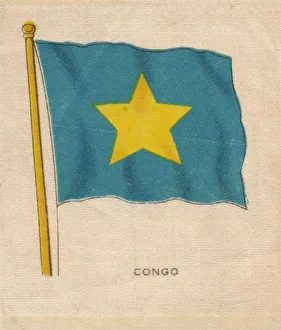 Congo Flag Stampe: Congo, c1910