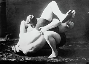 Black And White Boxing Photos Stampe: Constant Le Marin, between c1910 and c1915. Creator: Bain News Service