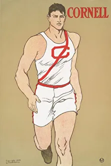 Early 20th Century Sportswear Stampe: Cornell, c1908. Creator: Edward Penfield