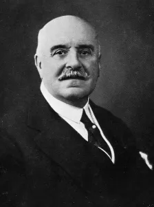 Monochrome Male Portraits Stampe: Count Albert De Dion, (c1930s?)