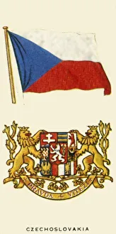 National Identity Symbols Stampe: Czechoslovakia, c1935. Creator: Unknown