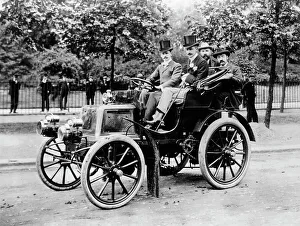 Vintage Road Transport Stampe: Daimler, 1899