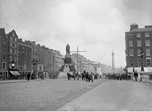 Irish Heritage Images Stampe: Daniel O'Connell statue, Dublin