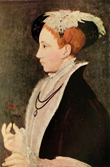 British Royal Heritage Stampe: Edward VI, (c1911). Creator: Unknown