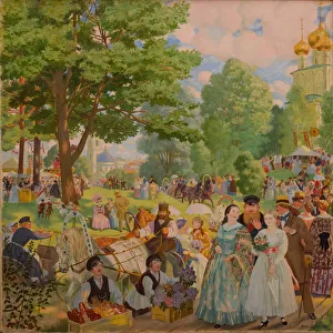 Russian Orthodox Church Art Stampe: Feast of the Holy Trinity