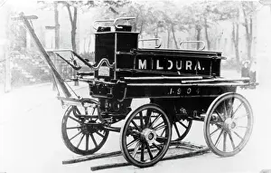 Fire Engine History Stampe: Fire Engine, 1904. Creator: Unknown