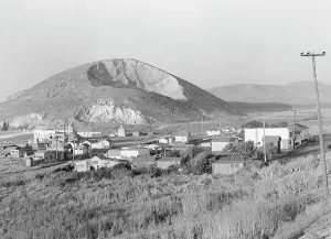 Villaggio di pescatori sulloceano a sud di San Francisco, California, 1938. Creatore: Dorothea Lange