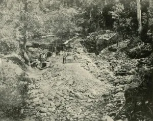 Federated Australia Images Stampe: Fossickers at Work, 1901. Creator: Unknown