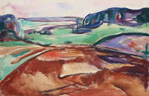Edvard Munch Norway Stampe: Fra Ekely (From Ekely), 1916