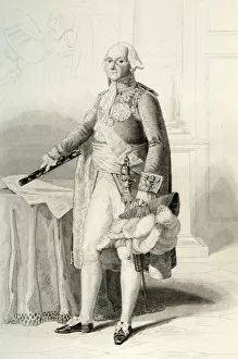 Napoleonic Wars Soldier Stampe: Francois Christophe de Kellermann, 1804, (1839). Creator: Desjardins