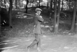 Black And White Golf Images Stampe: Fred McLeod - golf, between c1910 and c1915. Creator: Bain News Service