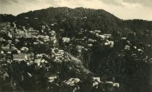 British Imperialism In India Stampe: General View of Jakko, Simla, c1918-c1939. Creator: Unknown