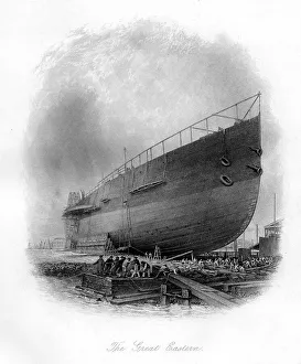 Great Eastern Ship Stampe: The Great Eastern, 1886