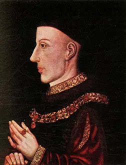 National Portrait Gallery Artwork Stampe: Henry V, (c1911). Creator: Unknown