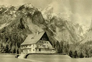 Austrian Mountainous Region Stampe: Hinterstoder, Upper Austria, c1935. Creator: Unknown