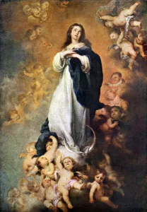 Bartolome Esteban Murillo Paintings Stampe: Immaculate Conception of the Escorial, c1678 (1926). Artist: Bartolome Esteban Murillo