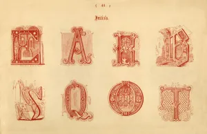 Iniziali, 1862.