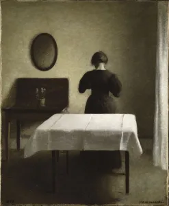 Symbolism In Fine Art Stampe: Interior, 1898