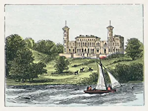 Royal Naval College History Stampe: Isle of Wight, c1910