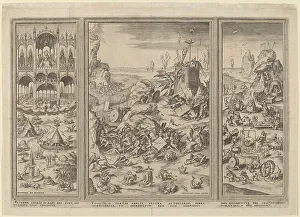 Netherlandish Art Stampe: The Last Judgment Triptych. Creator: Unknown